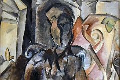 Pablo Picasso 1909-10 Woman in an Armchair - New York Metropolitan Museum Of Art
